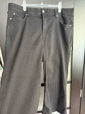 Torrid Black Bombshell Wide Leg Jeans